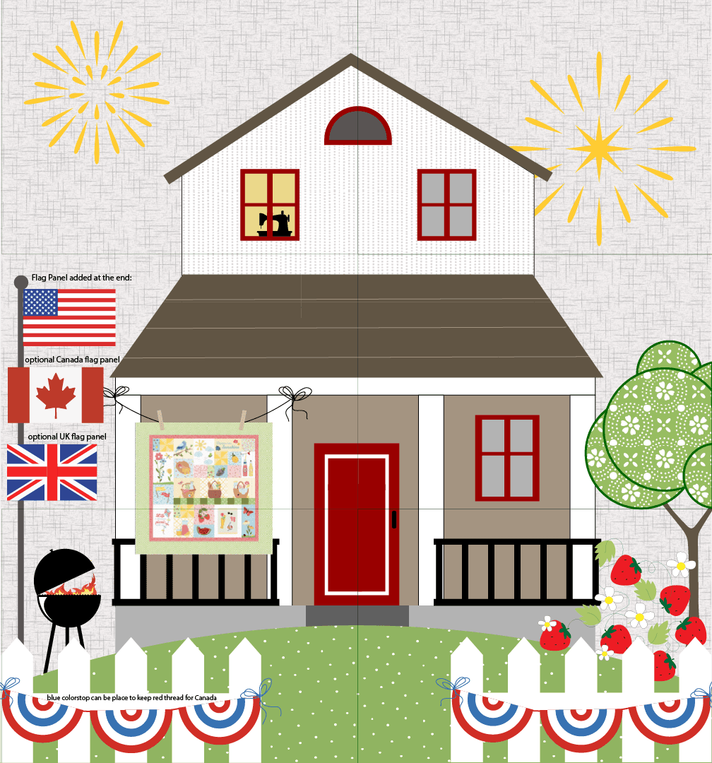 Home Sewn July  Second Tuesday