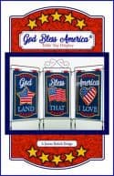 Janine Babich Designs - God Bless America Table Top Display