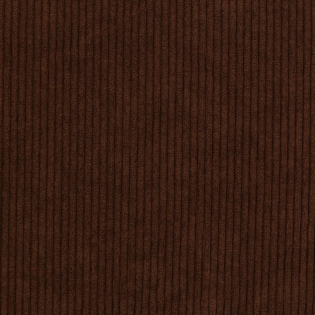 Embroidery Corduroy 12" x 18", Brown