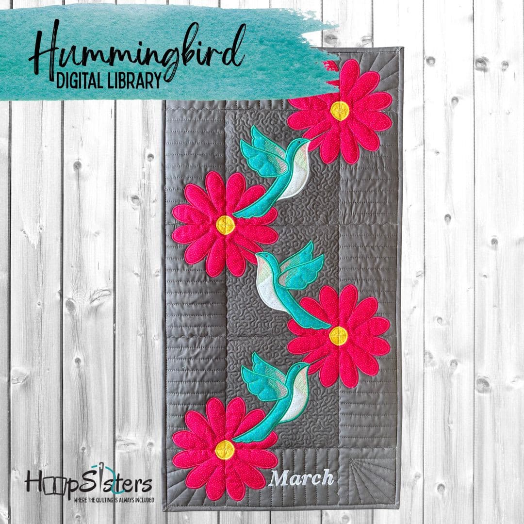 Hummingbird Wall Hanging - Digital Library — image 1