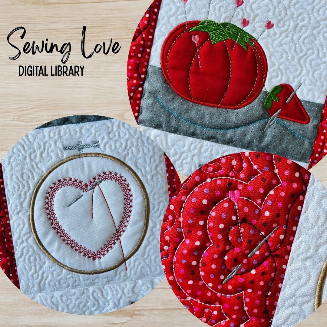 Sewing Love Wall Hanging - Digital Library
