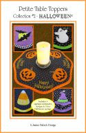 Janine Babich Designs - Petite Table Toppers Halloween