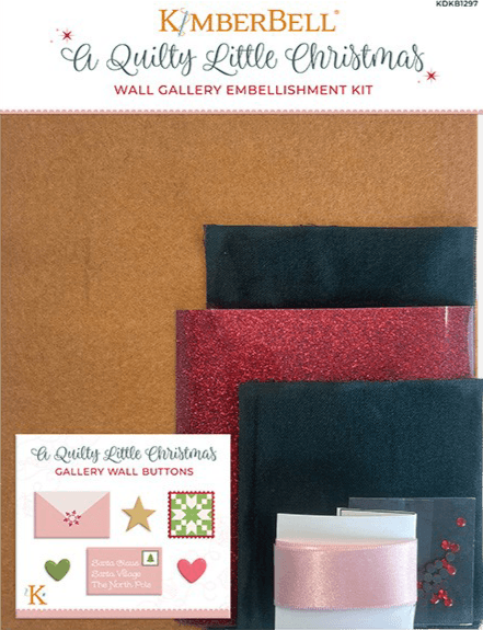 A Quilty Little Christmas Gallery Wall Embellishment Kit