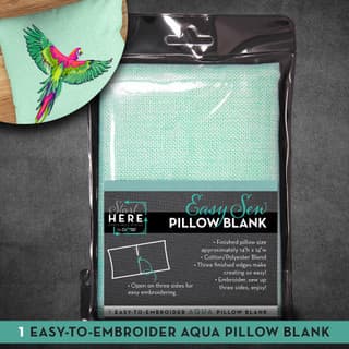 OESD Easy Sew Pillow BlankAqua