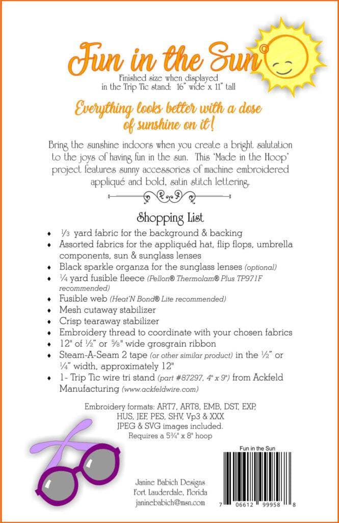 Janine Babich Designs - Fun In The Sun — image 2