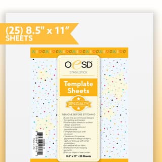 StabilStick Template Sheets 8.5" x 11"