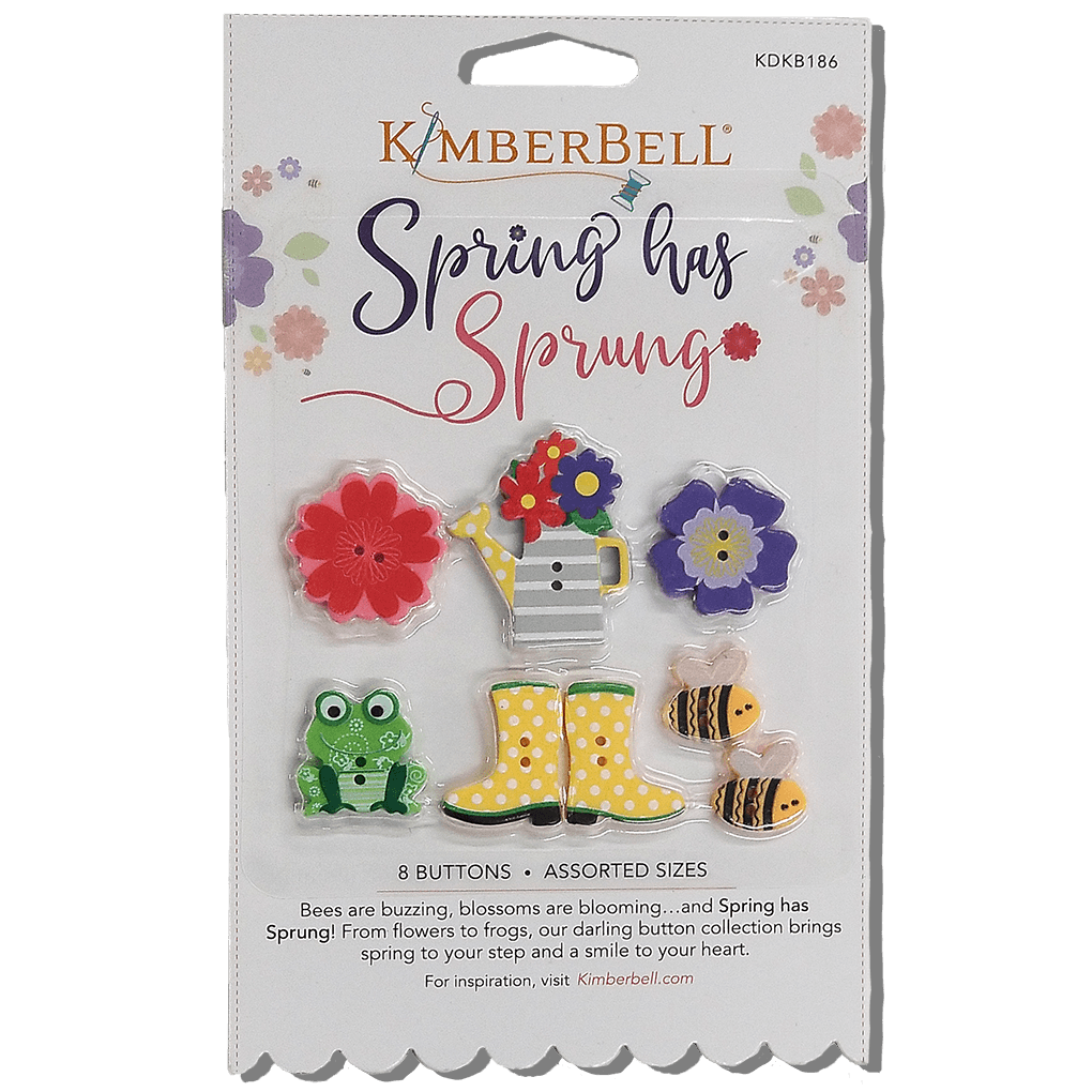 Kimberbell Designs Spring has Sprung Buttons
