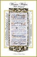 Janine Babich Designs - Winter Wishes Wall Hanging