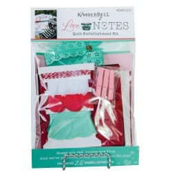 Kimberbell Love Notes Mystery Quilt Embellishment Kit