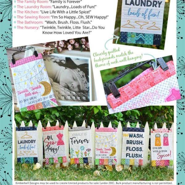 Mini Wall Hangings Vol. 1: The Happy Home — image 2