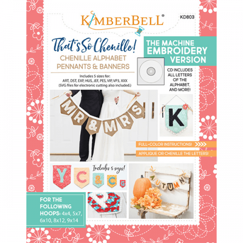 That's Sew Chenille Alphabet Pennant