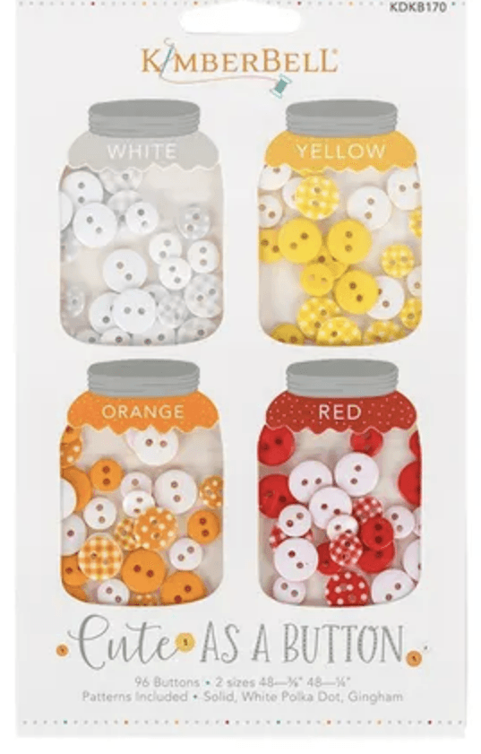 Kimberbell Designs Cute as a Button Assortment 1