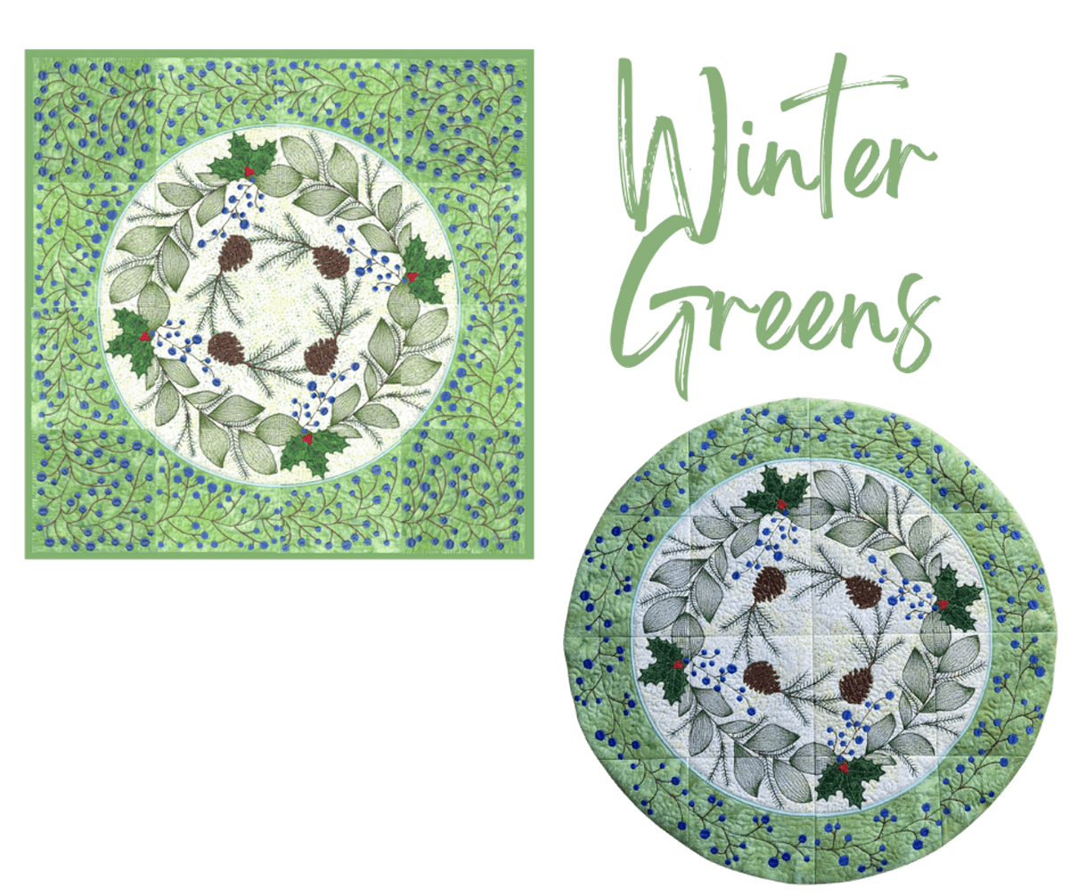 Hoop Sister Winter Greens Bundle — image 2