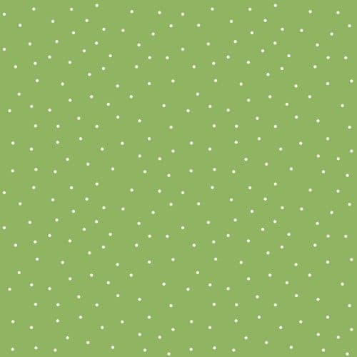 Kimberbell Basics Refreshed Tiny Dots — Green on White