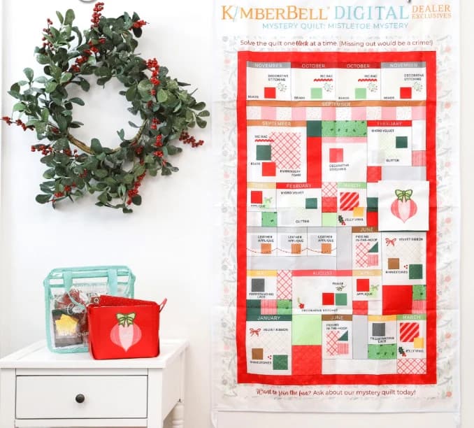 Mistletoe Mystery Quilt — image 1
