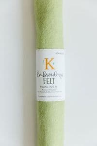 Kimberbell Designs Felt Lime Green