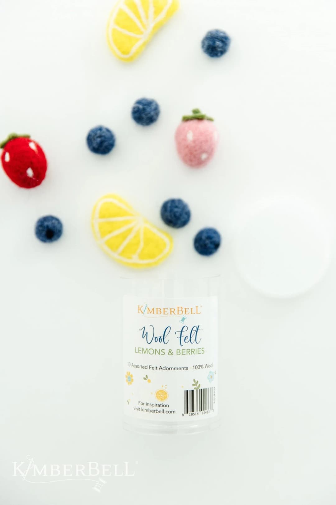 Kimberbell Designs Wool Felt Lemons & Berries