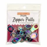 Sassafras Lane 6 Iridescent Zipper Pulls