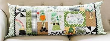 Kimberbell Luck O The Gnome Bench Pillow Fabric & Embellishment Kit Bundle — image 2