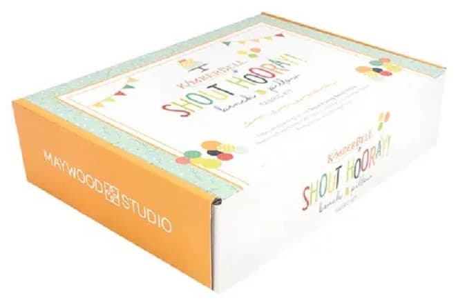 Kimberbell Shout Hooray Bench Pillow Fabric Kit — image 2