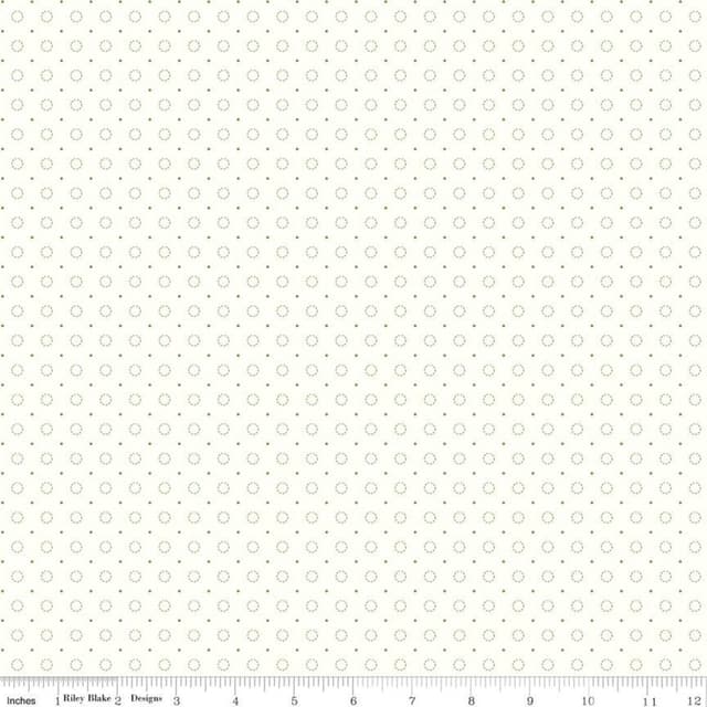 Bee Backgrounds by Lori Holt C9940 Green