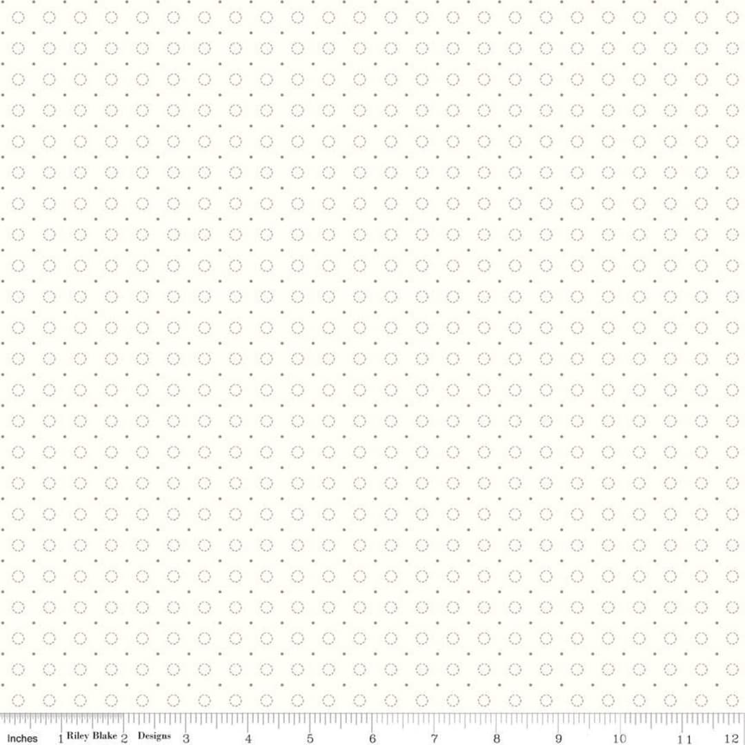 Bee Backgrounds by Lori Holt C9940 Pewter