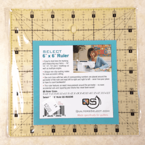 Quilters Select 6x6 Non Slip Ruler — image 1