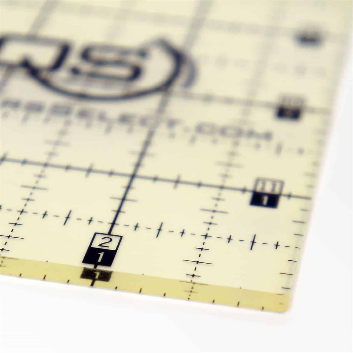 Quilters Select 6x6 Non Slip Ruler — image 2