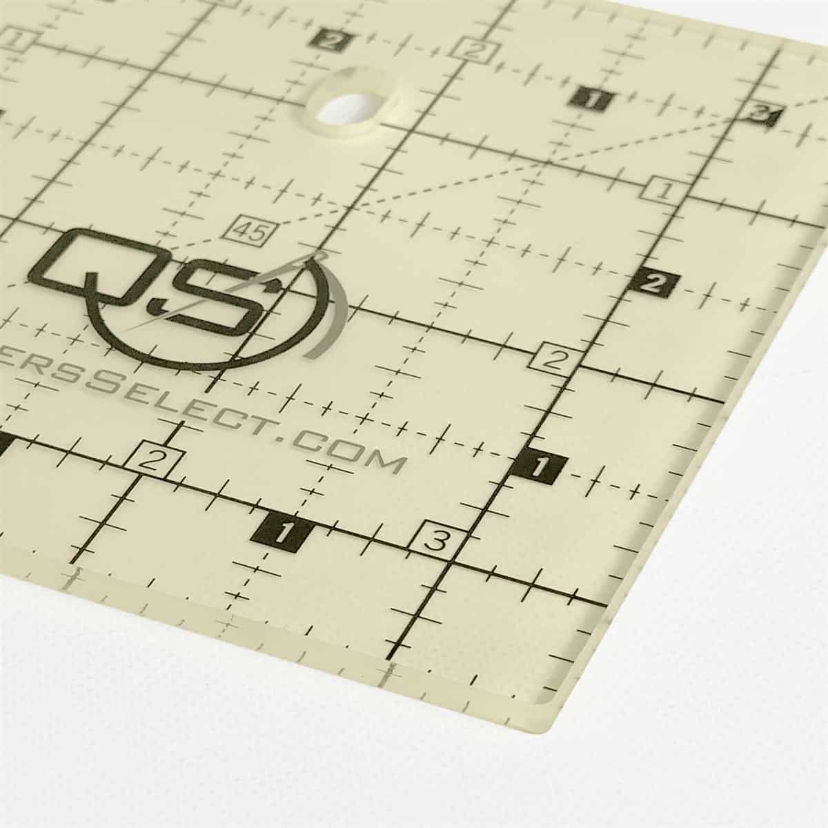 Quilters Select Non Slip Ruler 3.5x3.5