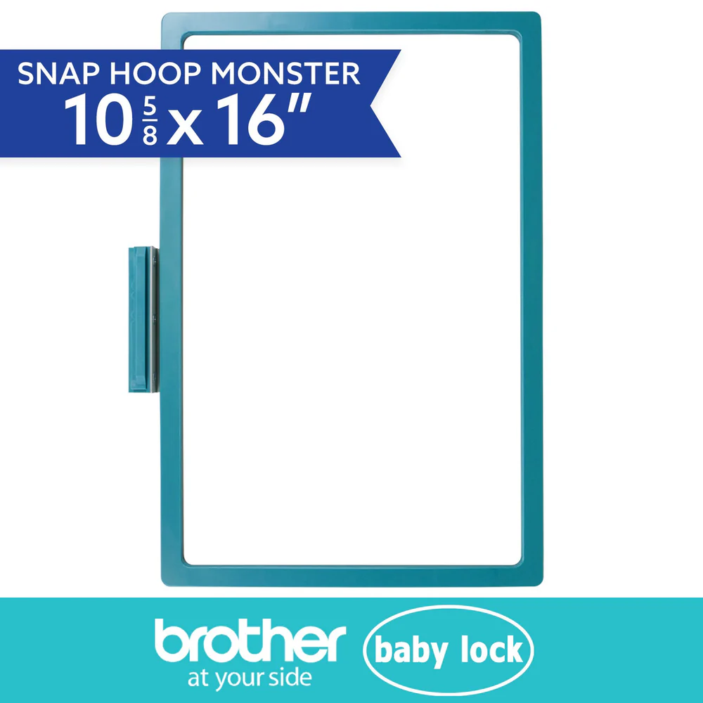 Snap Hoop Monster for Baby Lock and Brother 10 5/16" x 16"