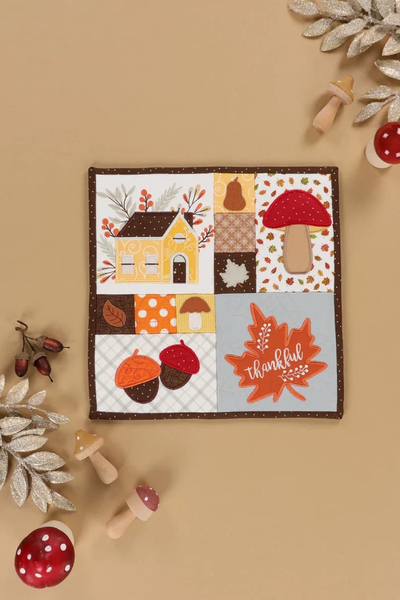 Kimberbell September Mini Quilt Fabric Kit