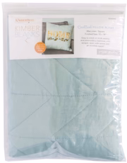 Kimberbell Designs Quilted Pillow Cover Mist — image 1