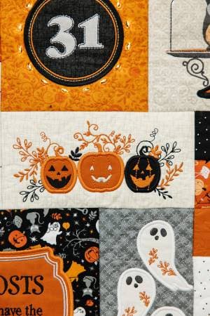 Kimberbell Pumpkins & Potions Ladder Quilt Fabric Kit — image 5