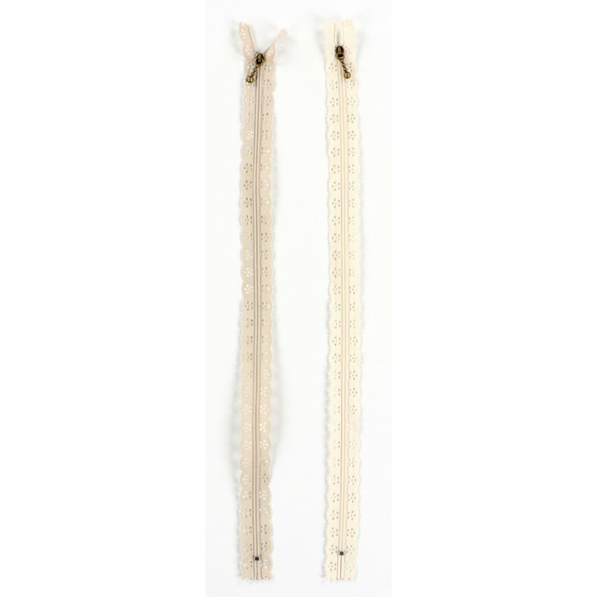 Kimberbell Lace Zippers Cream and Pebble Pre-Order
