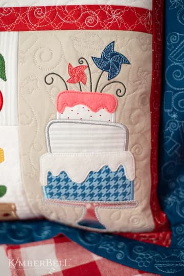 Kimberbell Sweet Land of Liberty Pillow-Fabric Kit — image 3