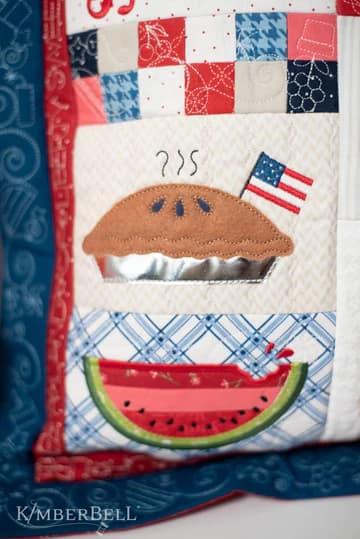 Kimberbell Sweet Land of Liberty Pillow-Fabric Kit — image 4