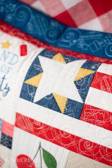 Kimberbell Sweet Land of Liberty Pillow-Fabric Kit — image 6
