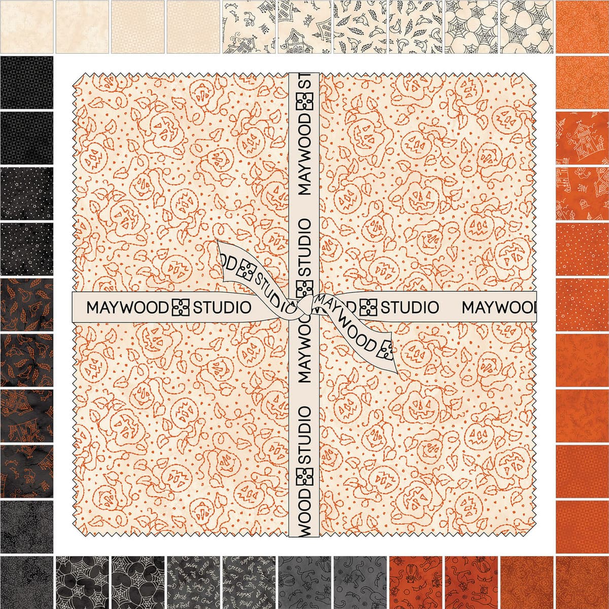 Maywood Studio Spooky Stitches 10" Squares — image 3