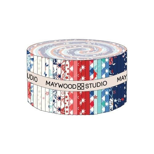 Star-Spangled Beauty Designer: Kimberbell 2.5" Strips (40 pcs)