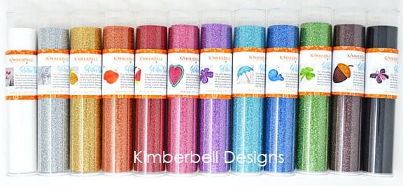 Kimberbell Applique Glitter Sheet Vinyl
