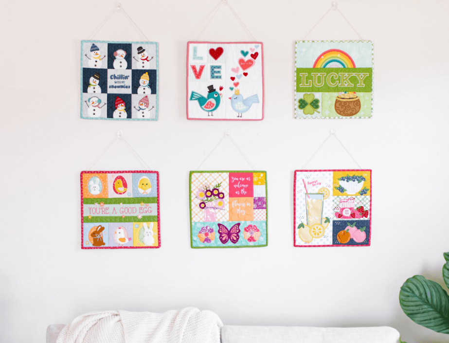 Mini Quilts, Vol. 1: January – June