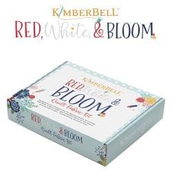 Red White & Bloom quilt fabric and embellisment kit — image 1