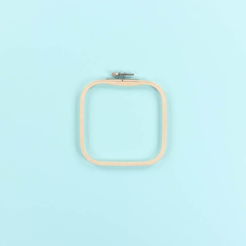 Kimberbell Designs Bamboo Square Hoop 6x6