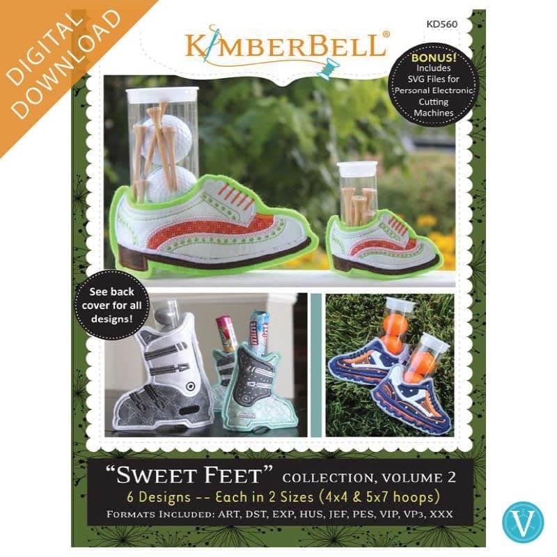 Kimberbell Designs Sweet Feet Vol2