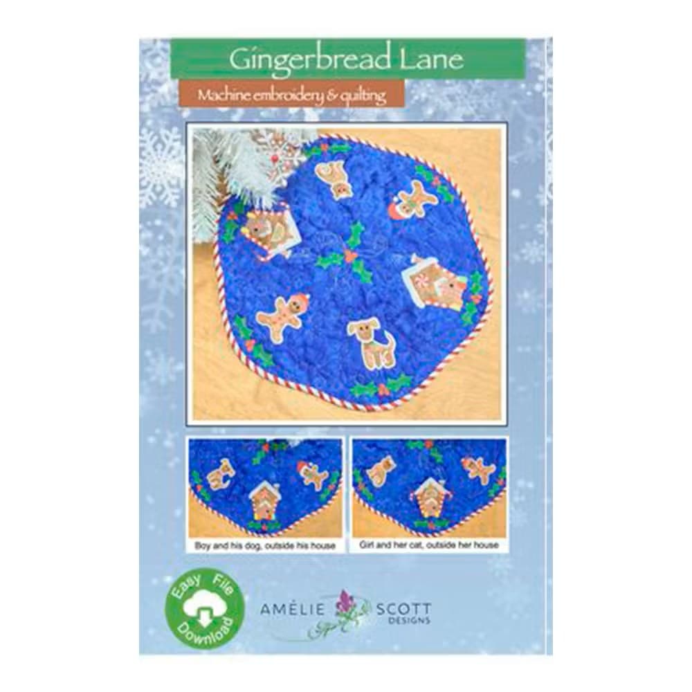 Amelie Scott Designs Gingerbread Lane