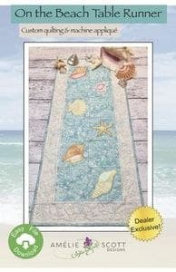 Amelie Scott Designs On The Beach Table Runner