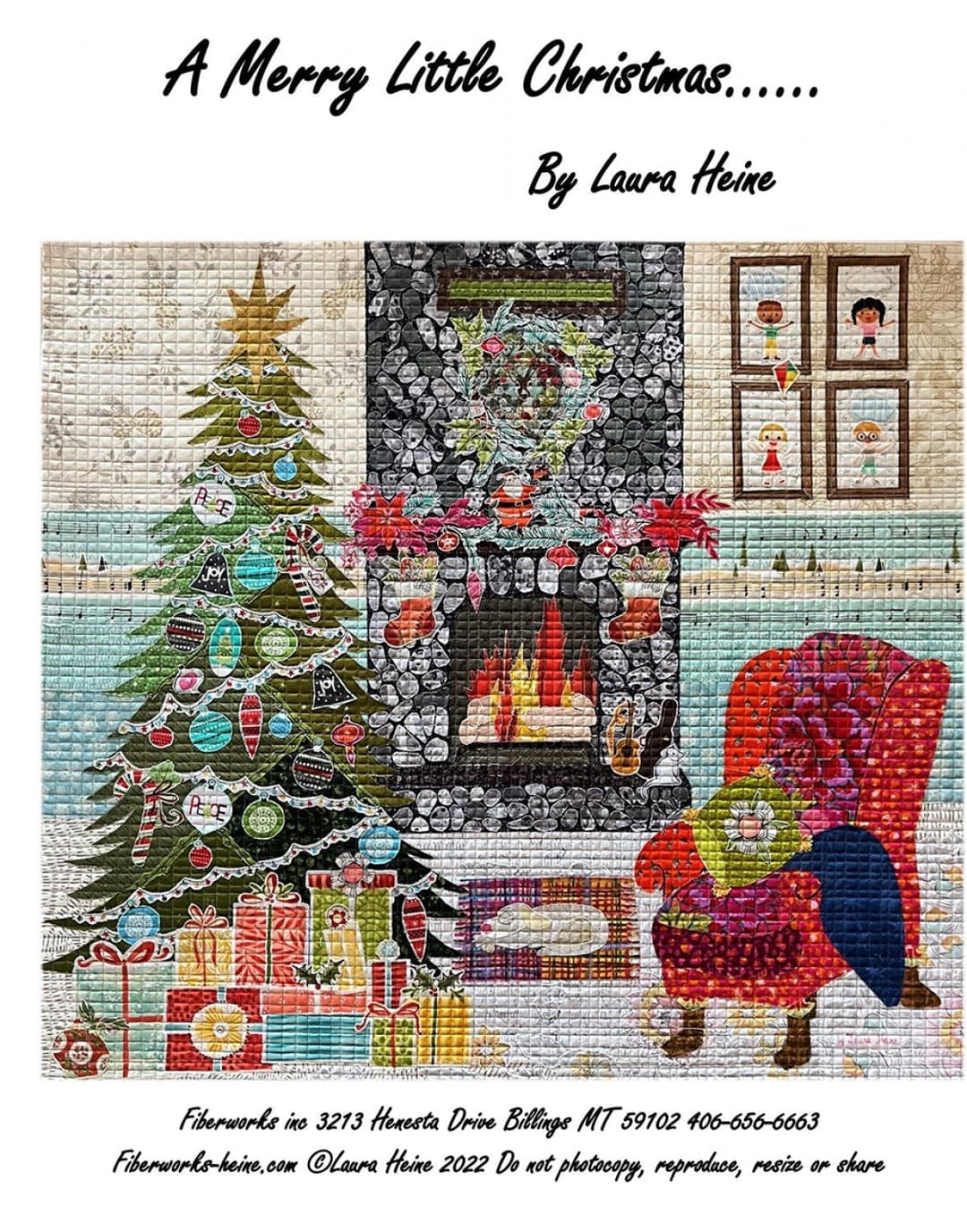 A Merry Little Christmas Collage