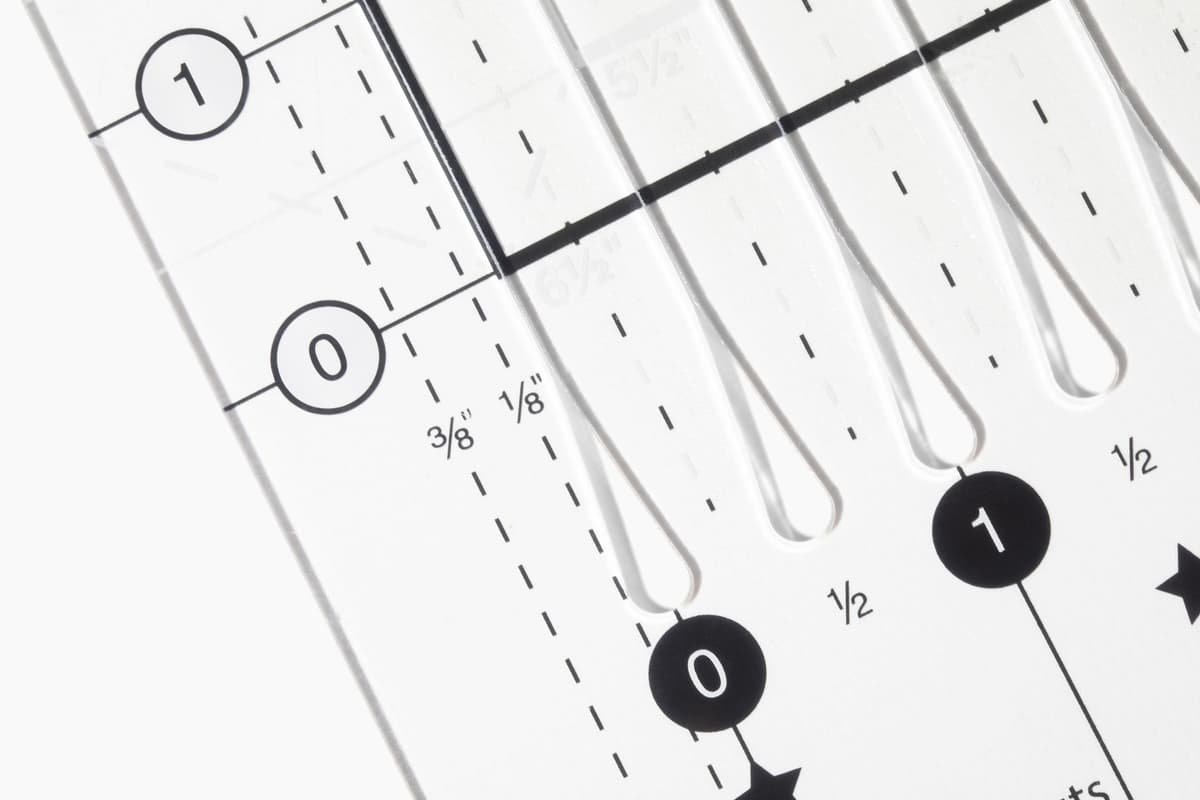 Creative Grids Stripology Squared Mini Ruler — image 1