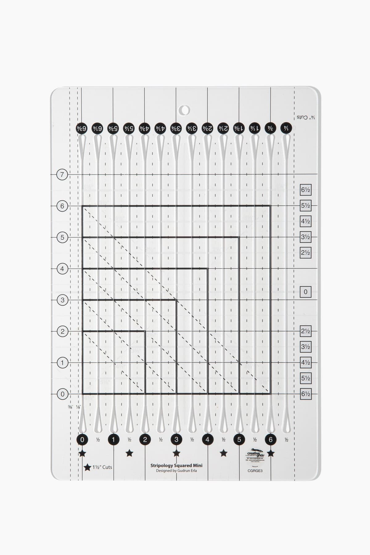 Creative Grids Stripology Squared Mini Ruler — image 5