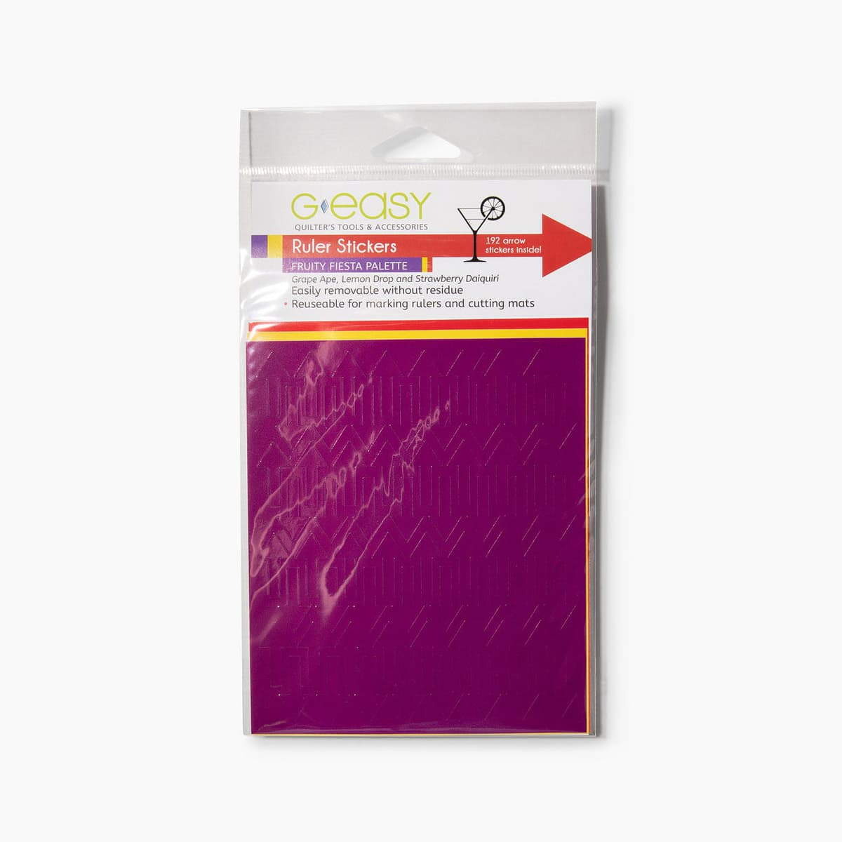 GEasy Ruler Stickers Fruity Fiesta Palette — image 1